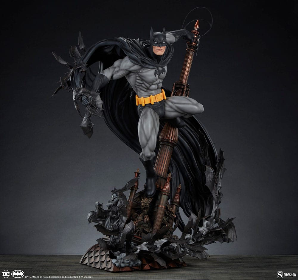 DC Comics Premium Format Statue Batman (Black Variant) Sideshow Exclusive 68 cm